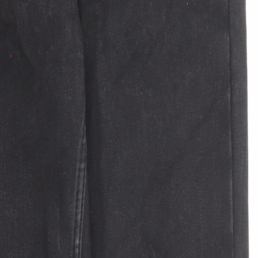 New Look Womens Black Cotton Skinny Jeans Size 6 L26 in Regular Zip - Pockets