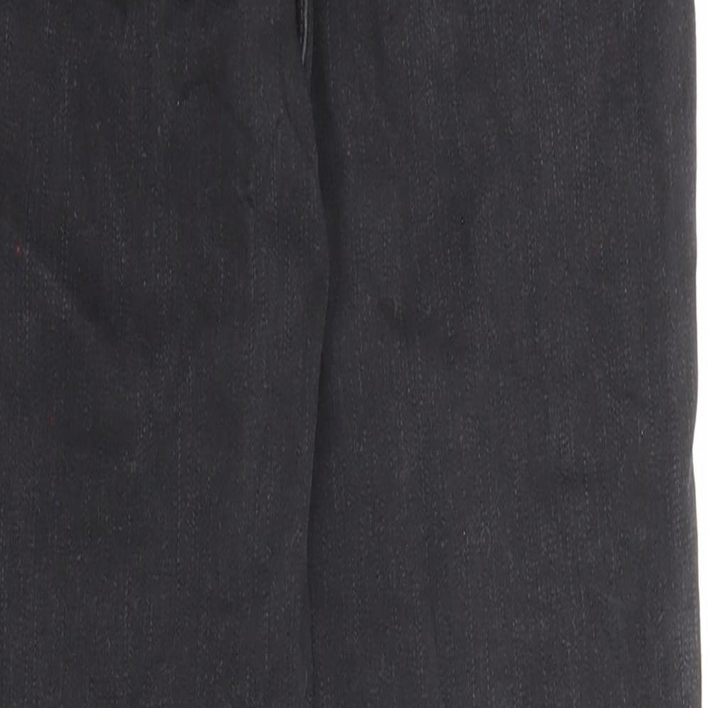 New Look Womens Black Cotton Skinny Jeans Size 6 L26 in Regular Zip - Pockets