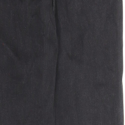 New Look Womens Black Cotton Skinny Jeans Size 6 L26 in Regular Zip - Pockets