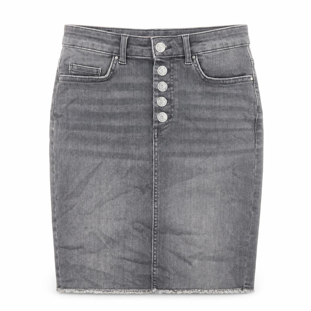 Womens UK Size S Only Bandage Denim Skirt
