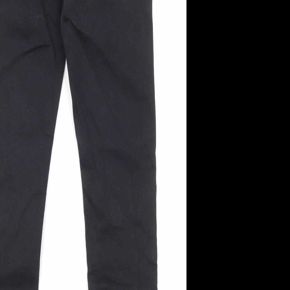 Topshop Womens Black Cotton Skinny Jeans Size 26 in L32 in Regular Zip - Pockets