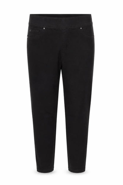 Denim & Co. Womens Black Cotton Jegging Jeans Size 14 L27 in Regular
