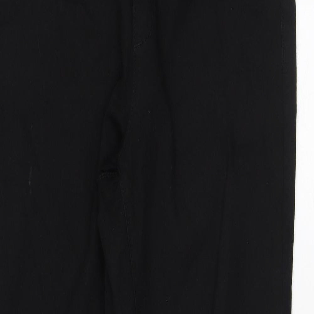 Denim & Co. Womens Black Cotton Jegging Jeans Size 14 L27 in Regular