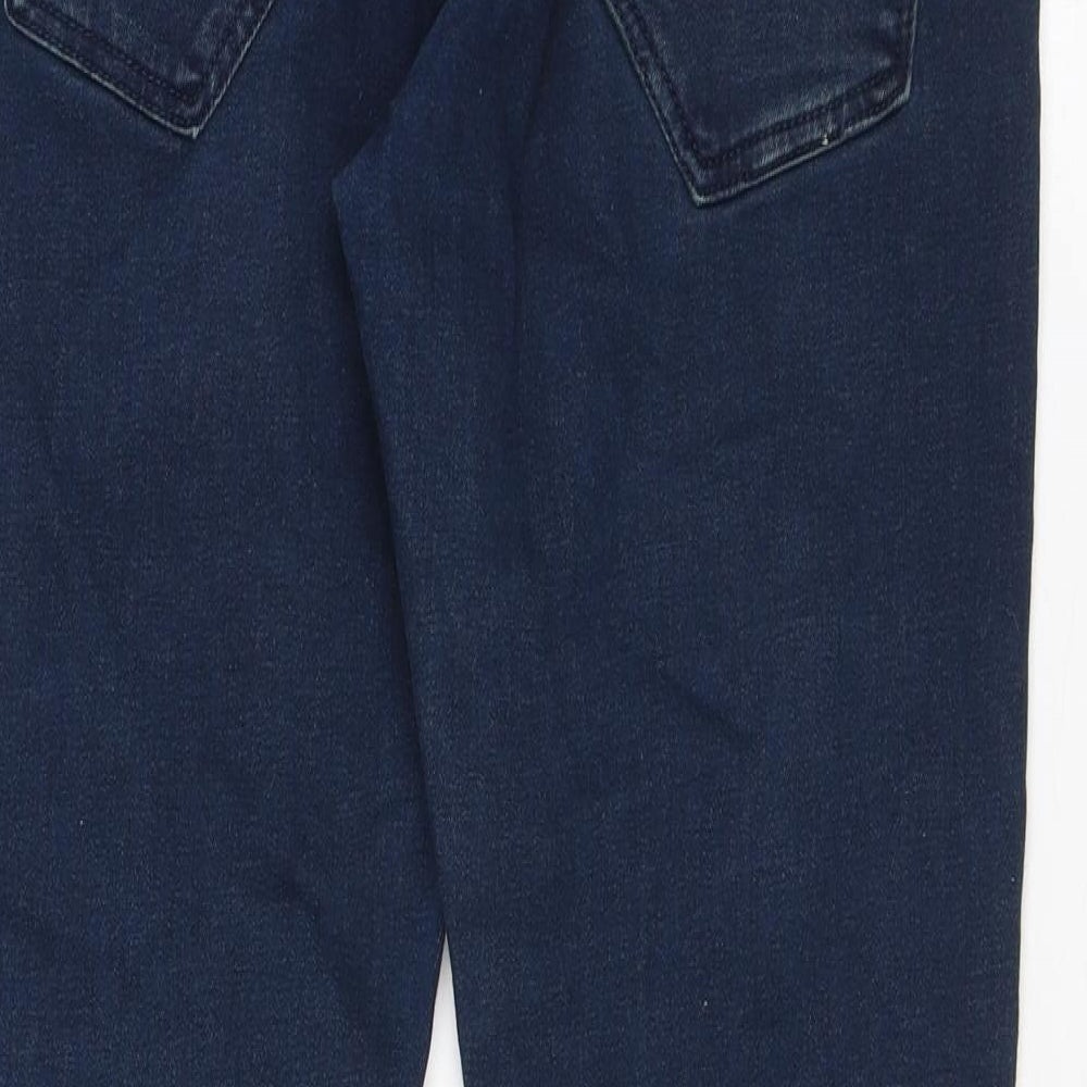 Outfitters Womens Blue Cotton Skinny Jeans Size 30 in L27 in Regular Zip