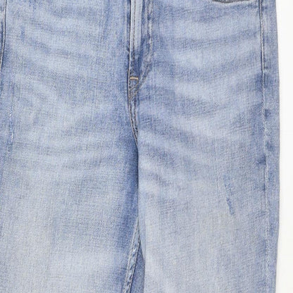Womens UK Size 10 H&M Regular Fit Straight Blue Jeans