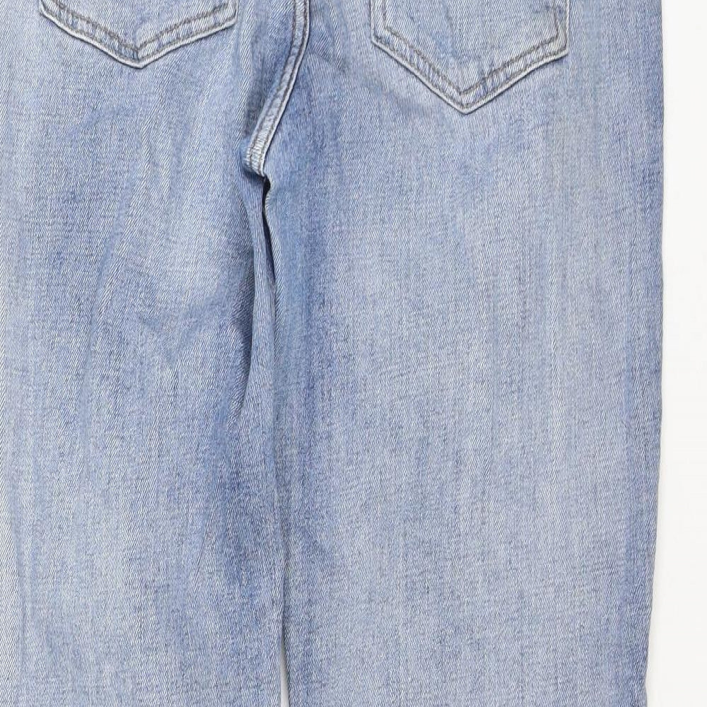 Womens UK Size 10 H&M Regular Fit Straight Blue Jeans