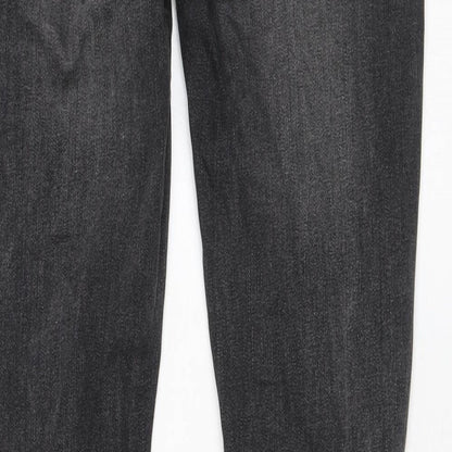 Mens UK Size 28 in River Island Regular Fit Skinny Grey Jeans
