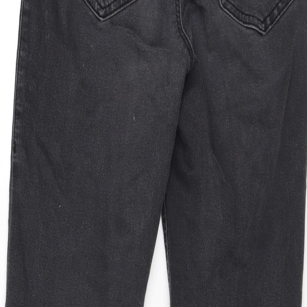 Topshop Womens Grey Cotton Jegging Jeans Size 26 in L32 in Regular Zip