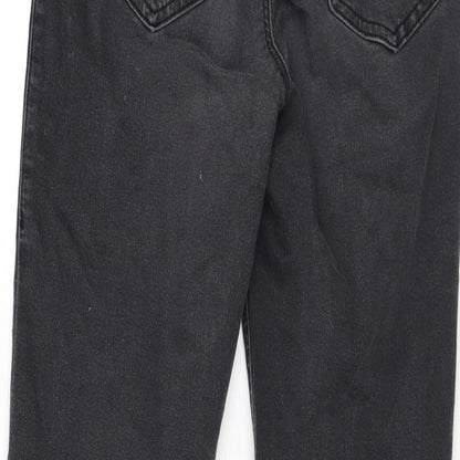 Topshop Womens Grey Cotton Jegging Jeans Size 26 in L32 in Regular Zip