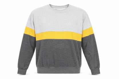 Thread Mills Mens Grey Polyester Pullover Sweatshirt Size XL