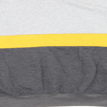 Thread Mills Mens Grey Polyester Pullover Sweatshirt Size XL