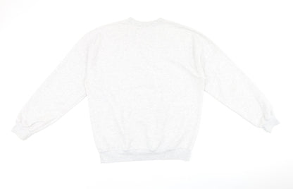 Prince Peter Womens Grey Cotton Pullover Sweatshirt Size M Pullover - New York print