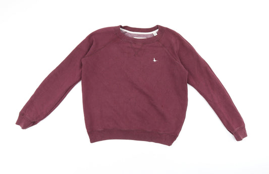 Womens UK Size 6 Jack Wills Red Pullover Sweatshirt