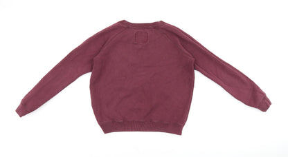 Womens UK Size 6 Jack Wills Red Pullover Sweatshirt
