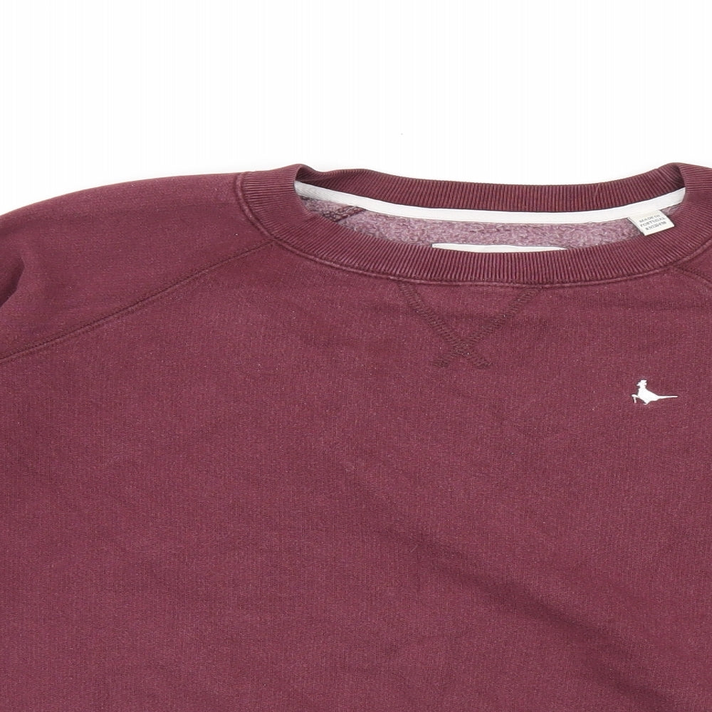 Womens UK Size 6 Jack Wills Red Pullover Sweatshirt