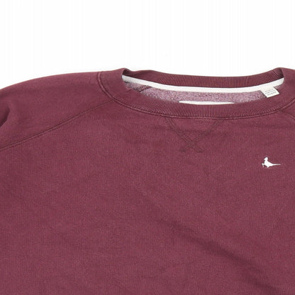 Womens UK Size 6 Jack Wills Red Pullover Sweatshirt