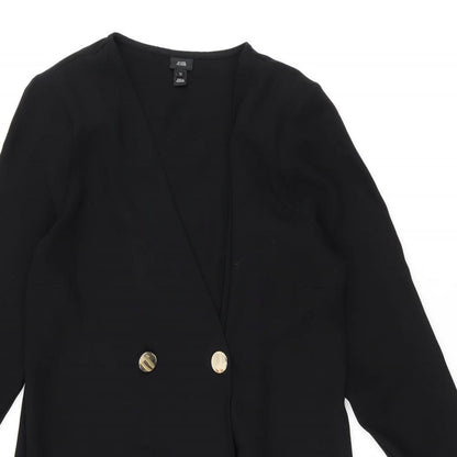 Womens UK Size 12 River Island Black Jacket