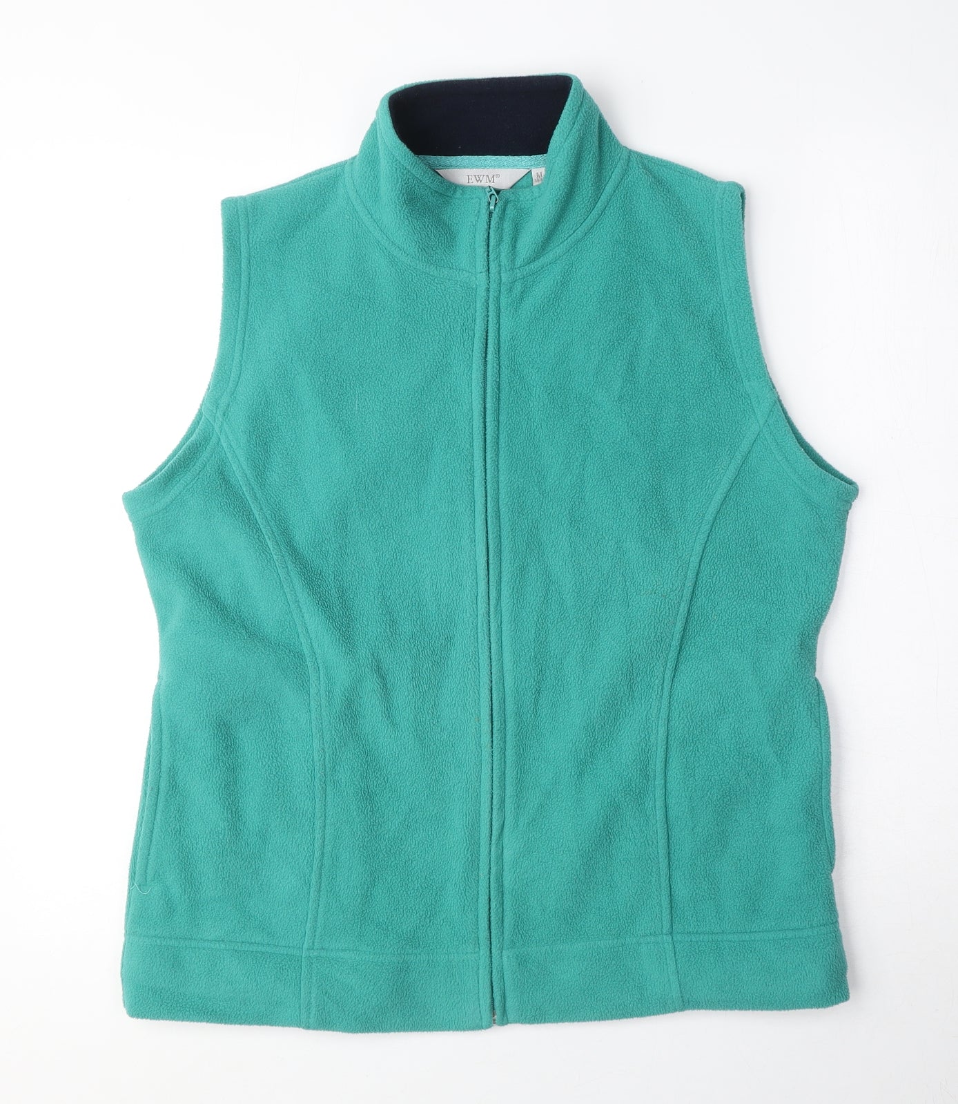 Mens UK Size M EWM Green Gilet