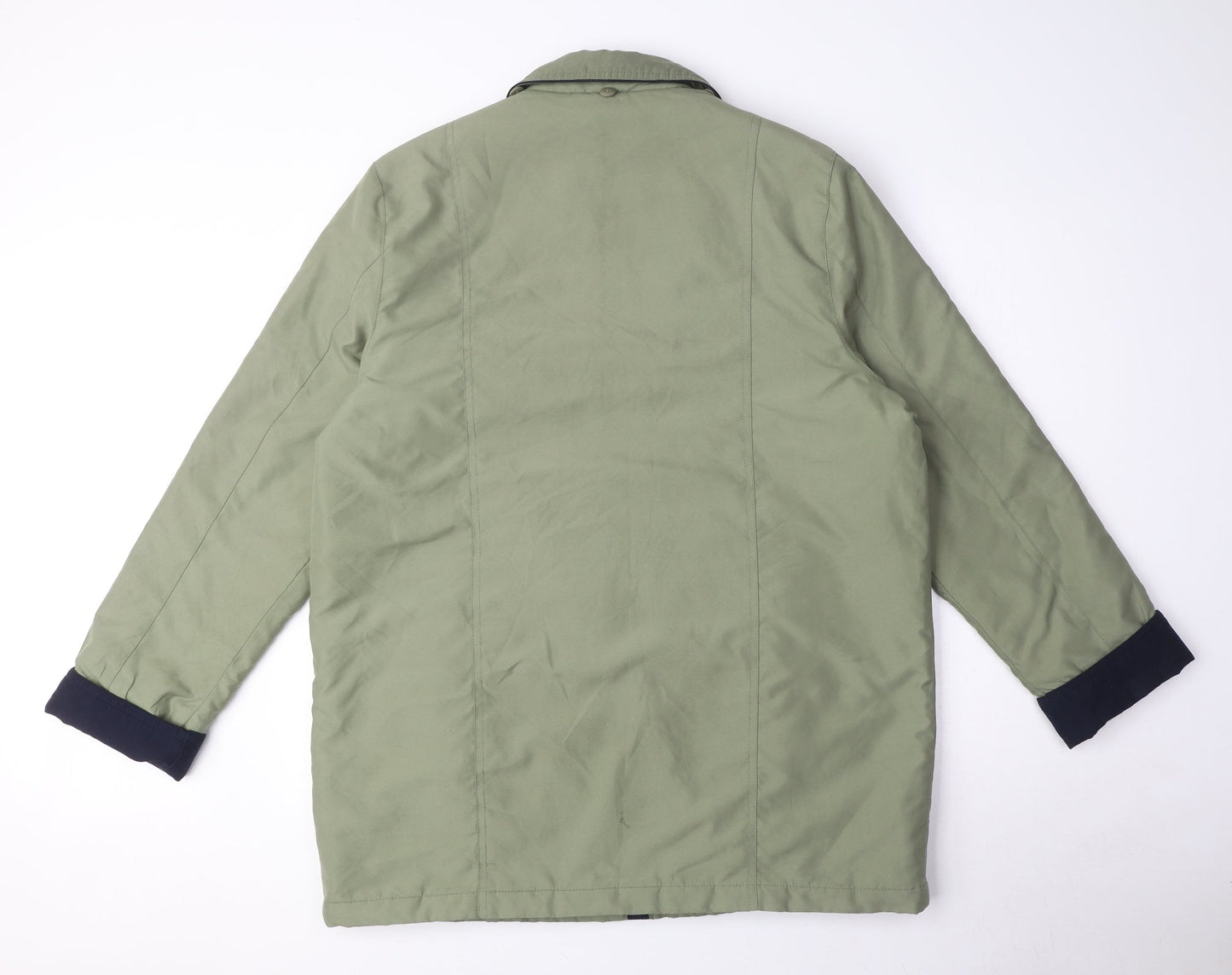 Womens UK Size 16 EWM Green Parka Coat