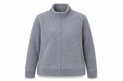 Marks & Spencer Womens Grey Jacket Size 18 Zip