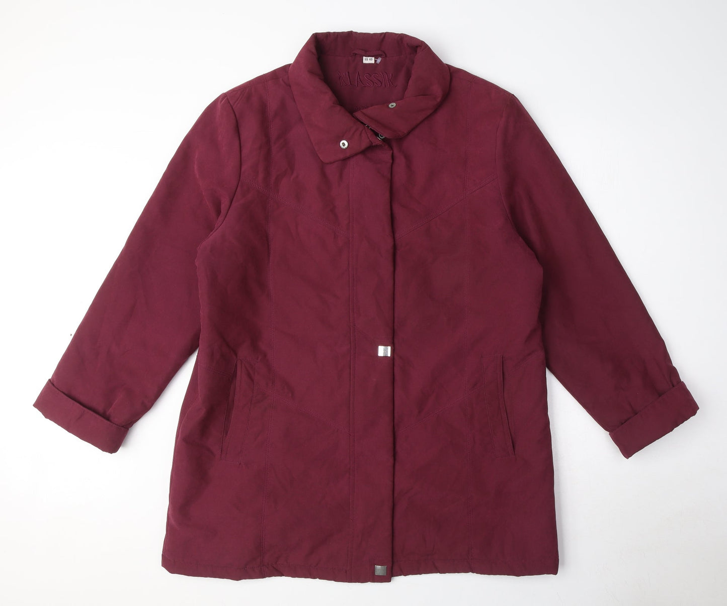 Womens UK Size 14 Klassik Purple Jacket