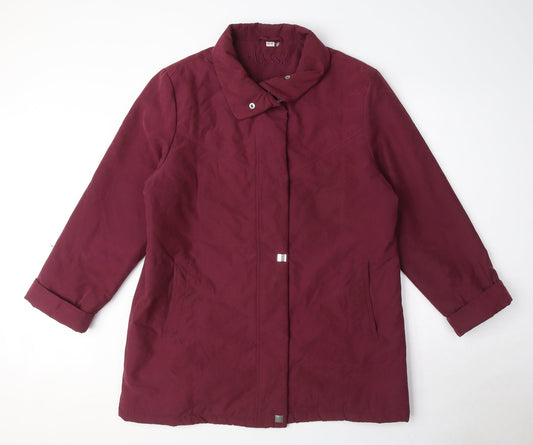 Womens UK Size 14 Klassik Purple Jacket