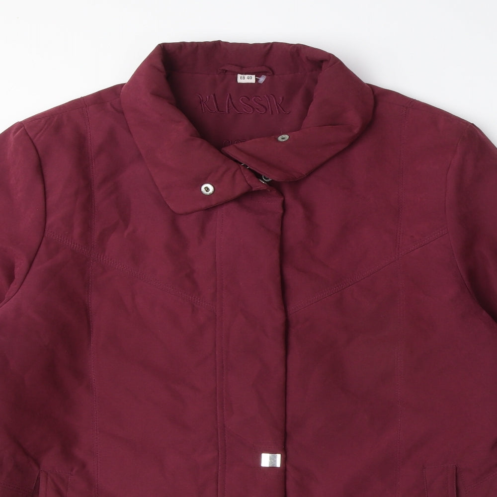 Womens UK Size 14 Klassik Purple Jacket