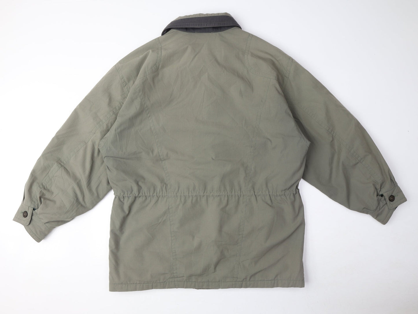 Westbury Womens Green Anorak Coat Size 10 Zip - Inside pockets