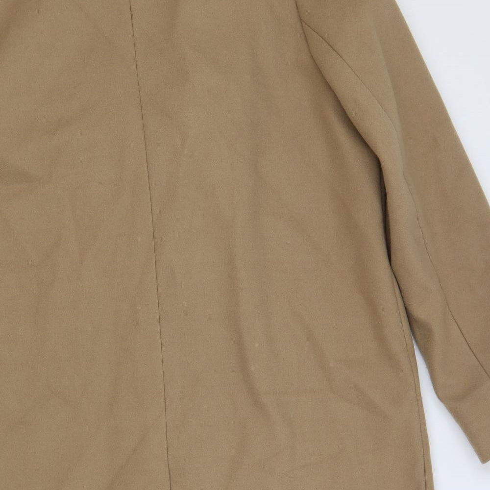 Womens UK Size 18 Marks and Spencer Beige Overcoat