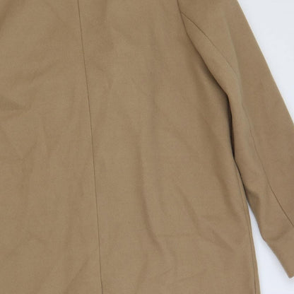 Womens UK Size 18 Marks and Spencer Beige Overcoat