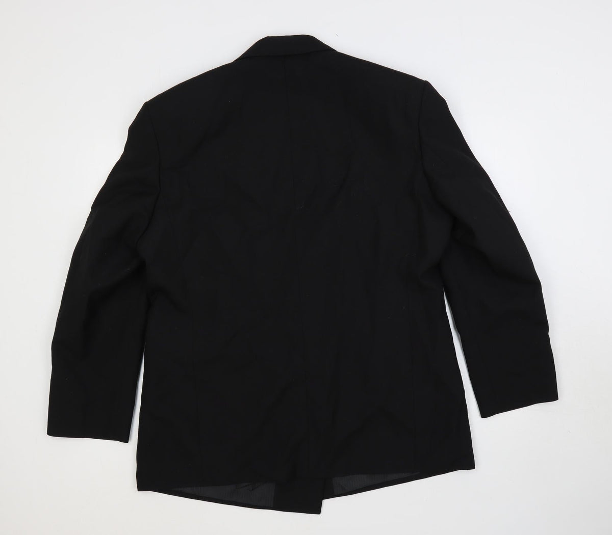 Mens UK Size 44 Varteks Regular Black Suit Tuxedo