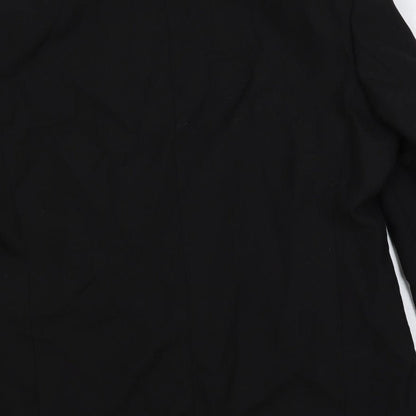 Mens UK Size 44 Varteks Regular Black Suit Tuxedo