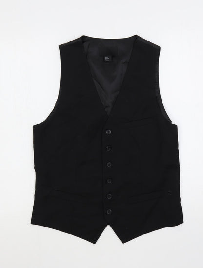 Mens UK Size 38 H&M Regular Black Suit Jacket