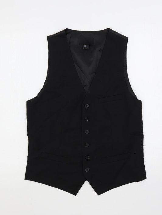 Mens UK Size 38 H&M Regular Black Suit Jacket