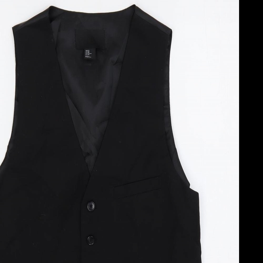 Mens UK Size 38 H&M Regular Black Suit Jacket