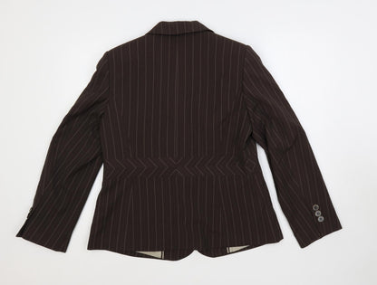 Womens UK Size 16 Marks and Spencer Brown Jacket