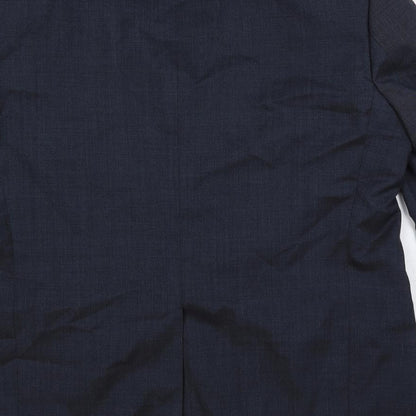 Mens UK Size 42 Ciro Citterio Regular Blue Suit Jacket