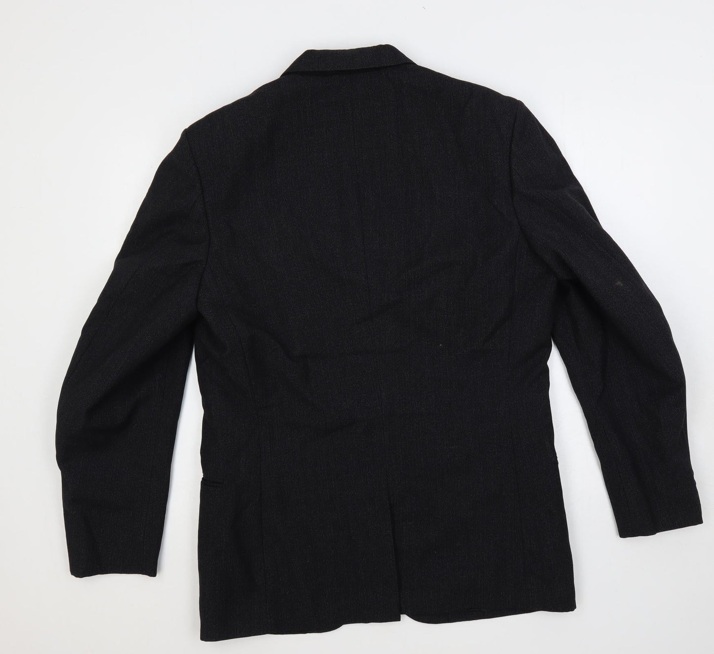 Mens UK Size 40 Burton Regular Black Suit Jacket