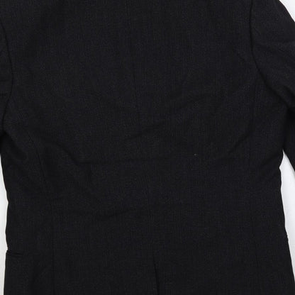 Mens UK Size 40 Burton Regular Black Suit Jacket