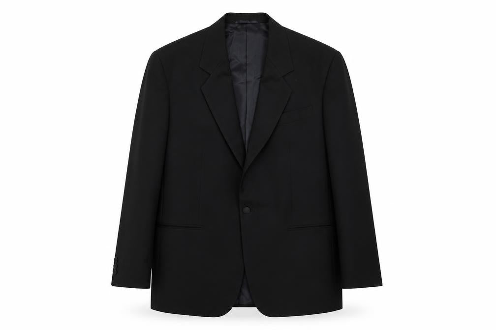 Mens UK Size 42 James Barry Regular Black Suit Tuxedo