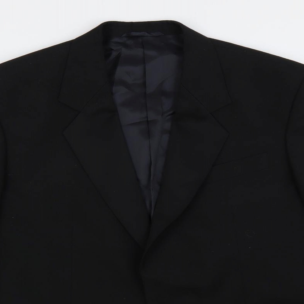 Mens UK Size 42 James Barry Regular Black Suit Tuxedo