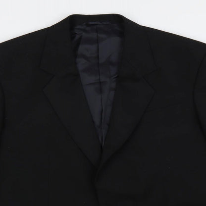 Mens UK Size 42 James Barry Regular Black Suit Tuxedo