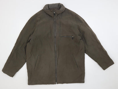 Mens UK Size M Canda Green Jacket