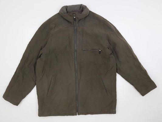 Mens UK Size M Canda Green Jacket