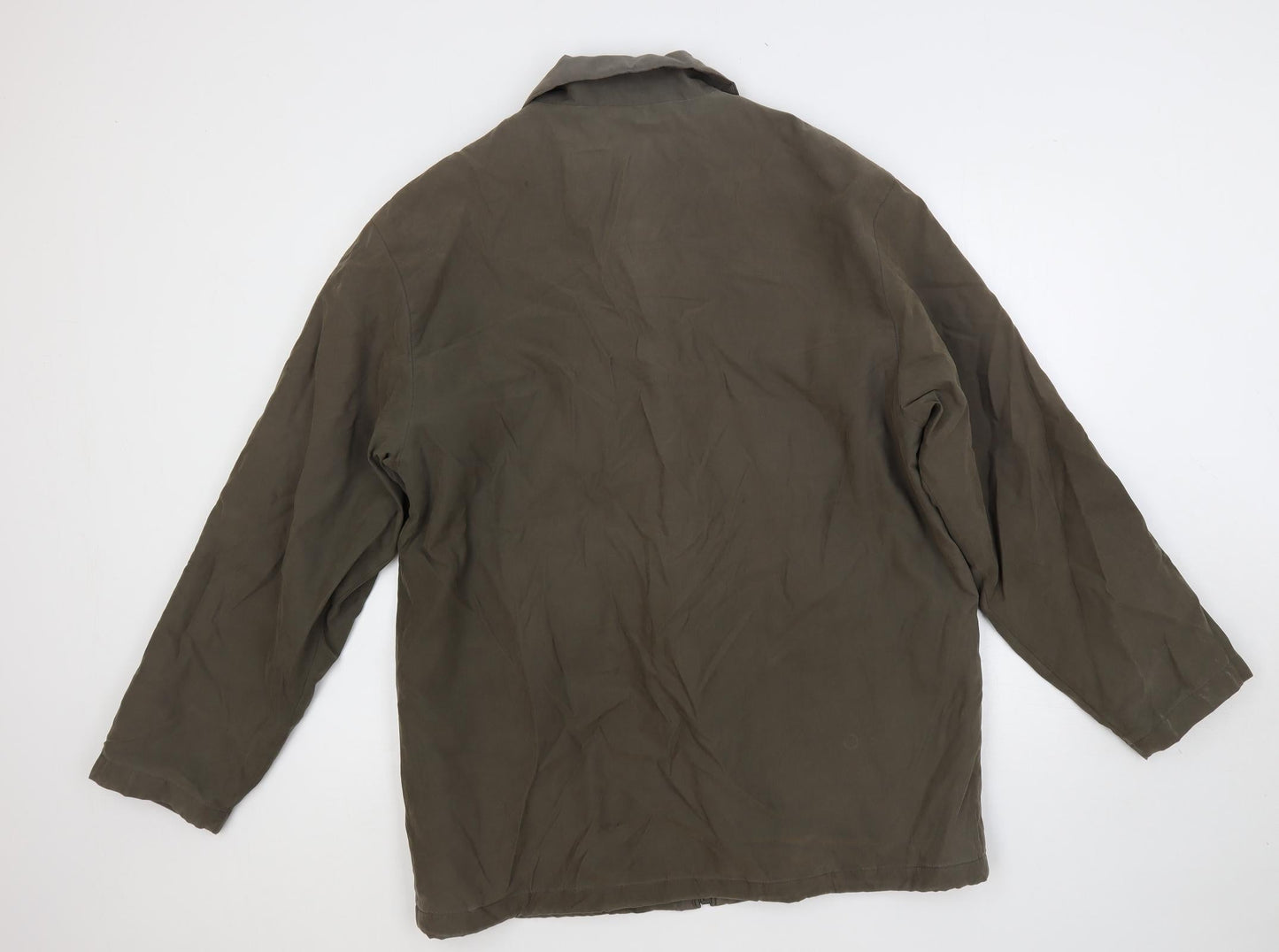 Mens UK Size M Canda Green Jacket