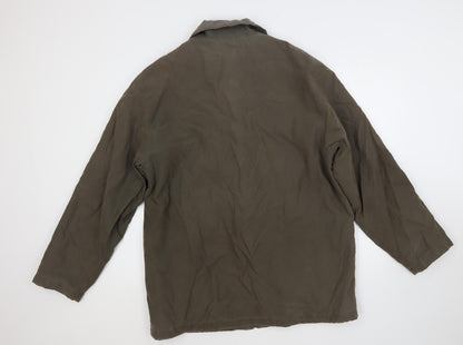 Mens UK Size M Canda Green Jacket