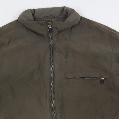 Mens UK Size M Canda Green Jacket