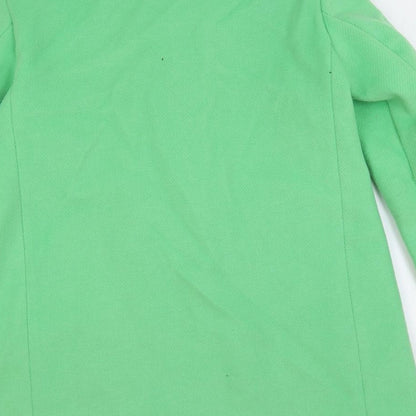 Womens UK Size 12 Marks and Spencer Green Overcoat