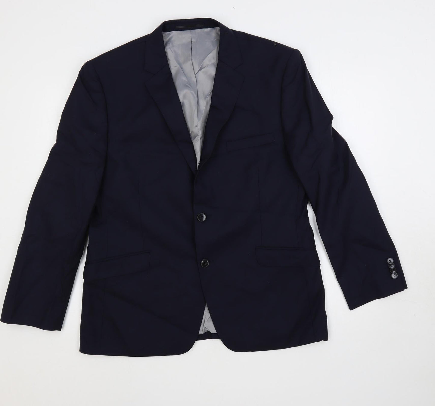 Mens UK Size 42 Performance suit Regular Blue Suit Jacket