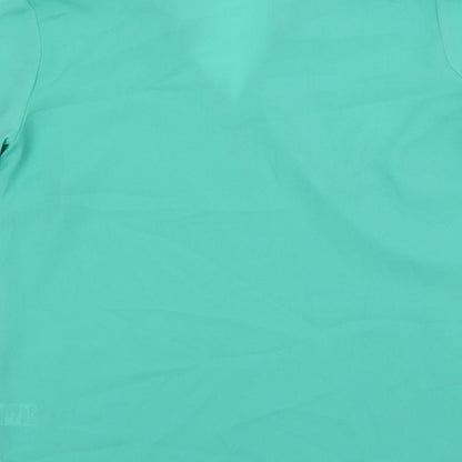 Womens UK Size 8 Marks and Spencer Green Basic Blouse